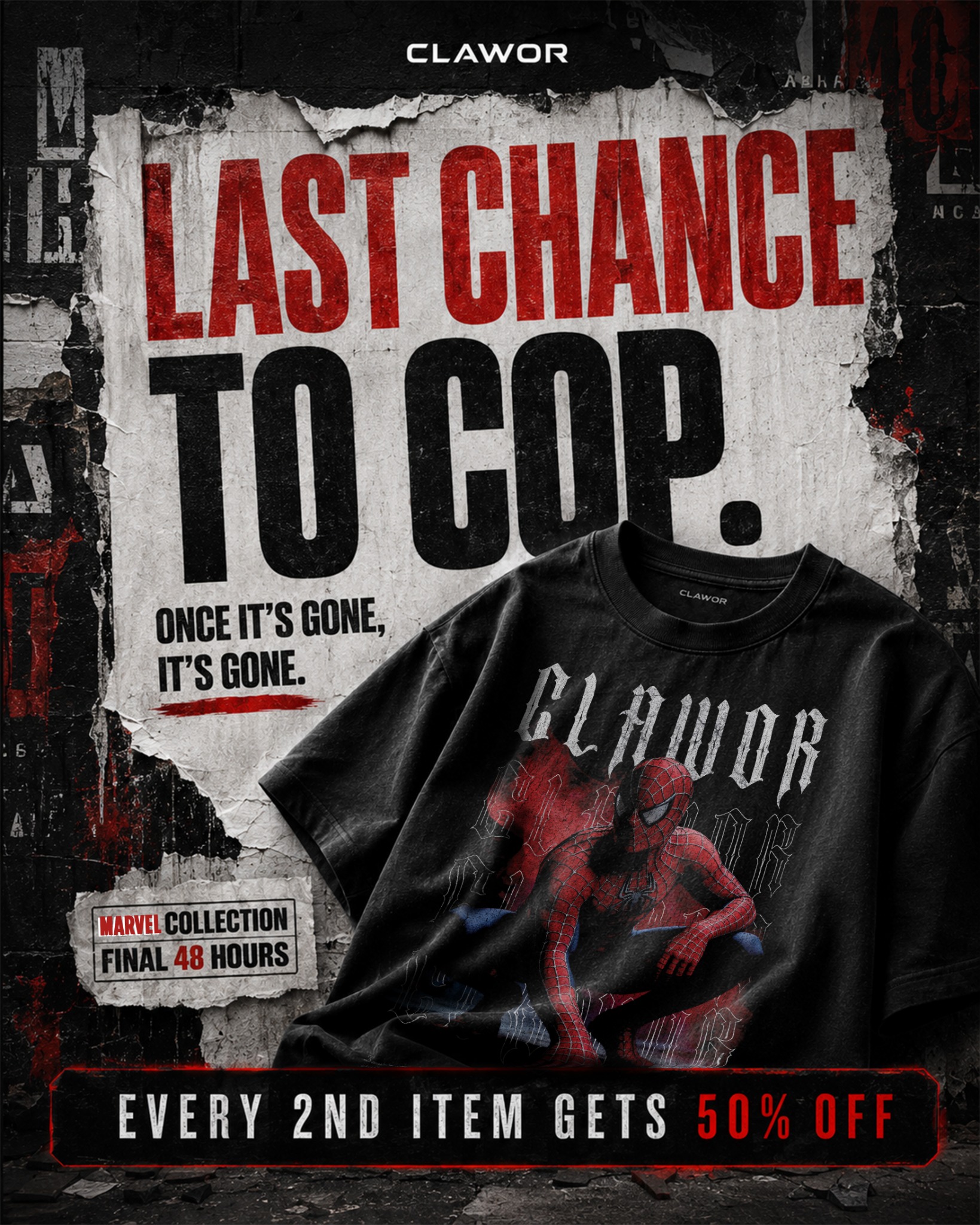 Clawor Facebook ad