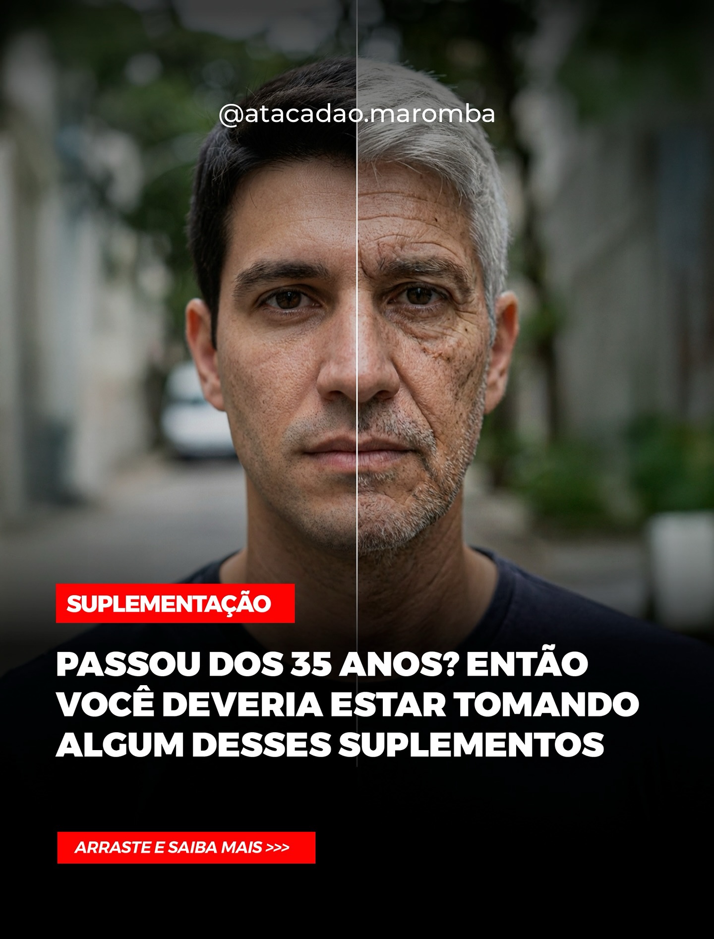 Atacadão Maromba RJ Facebook ad: Já passou dos 35 anos?