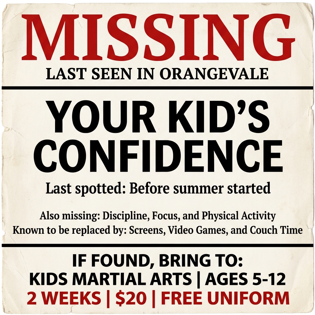 Orangevale Academy - Family Taekwondo Facebook ad