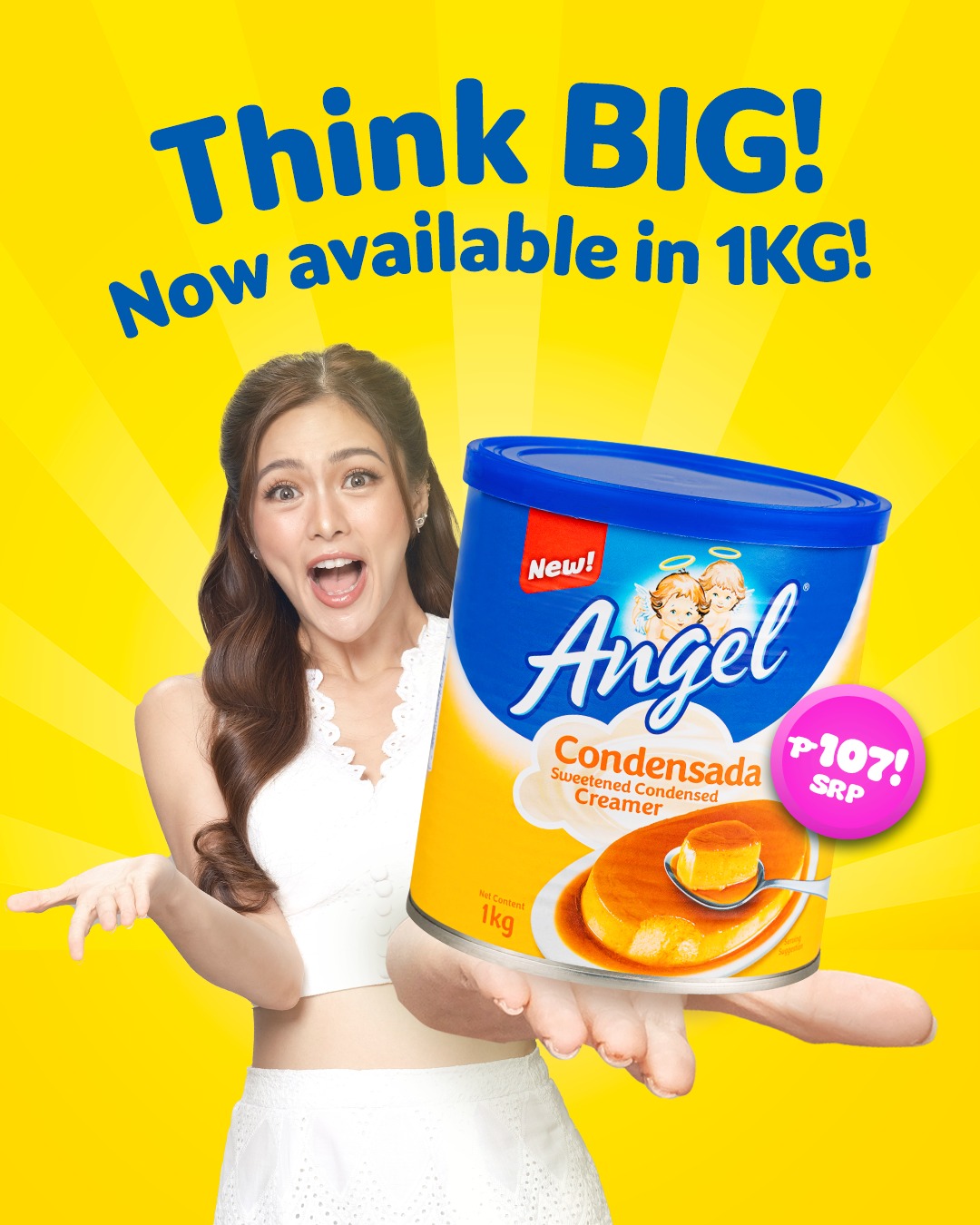 I love Angel Milk Facebook ad: This summer, you can go BIG!