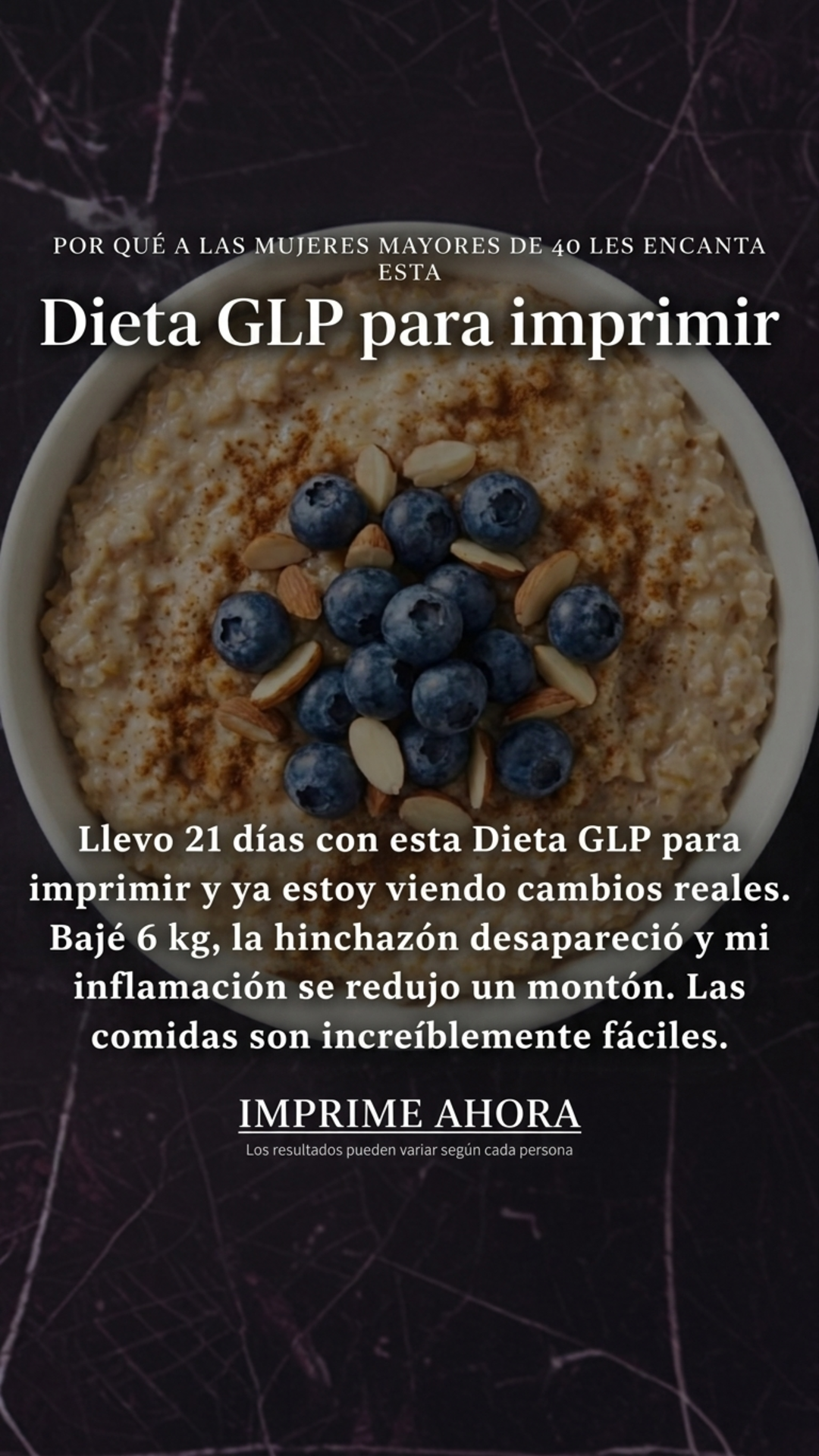 Eat Smart Every Day Facebook ad: ¡Solo 2 semanas para notar la diferencia!