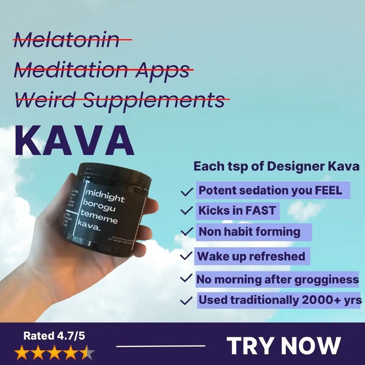 Designer Kava Facebook ad
