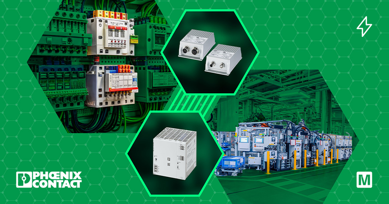 Mouser Electronics Facebook ad: Power Reliability for Industrial Systems