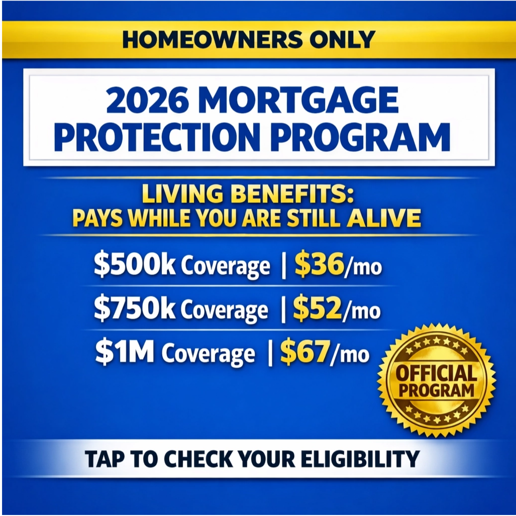 Yecora Agency Facebook ad: Mortgage Protection w/ Living Benefits