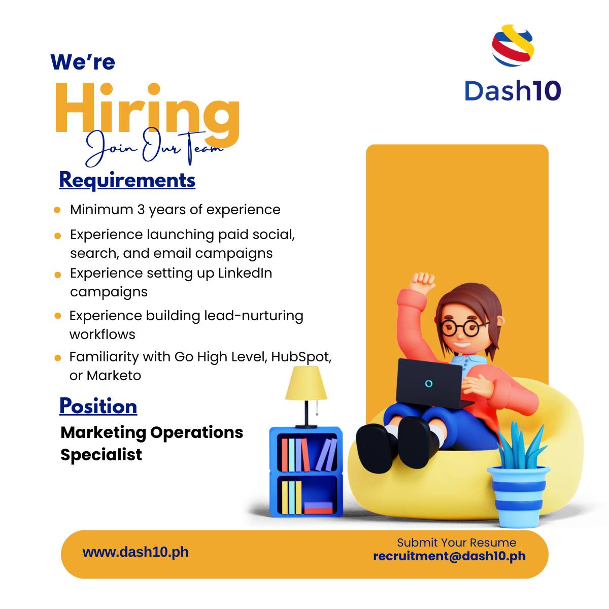 Dash 10 Managed Services Facebook ad: Exciting Opportunity Alert!