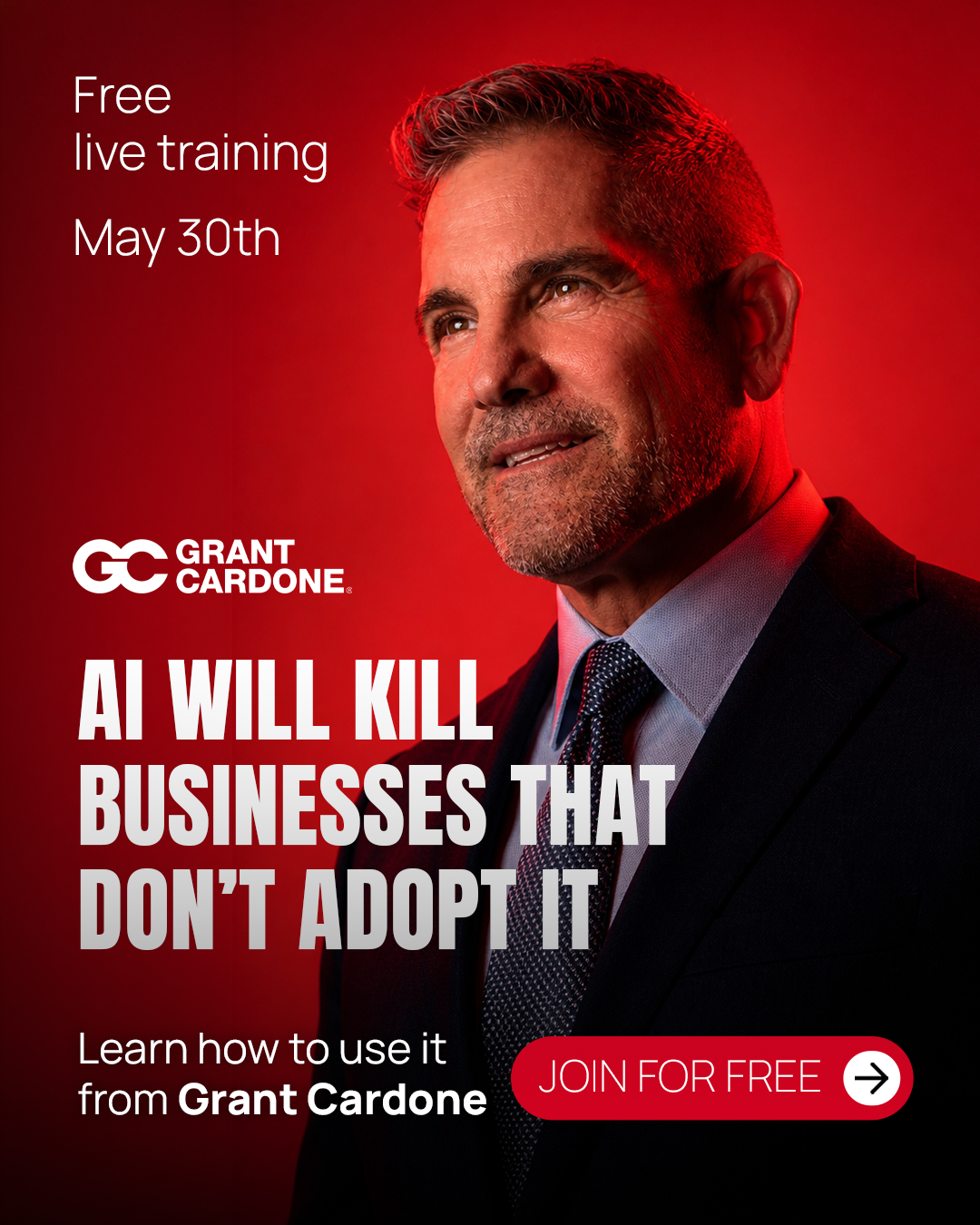 Grant Cardone Facebook ad