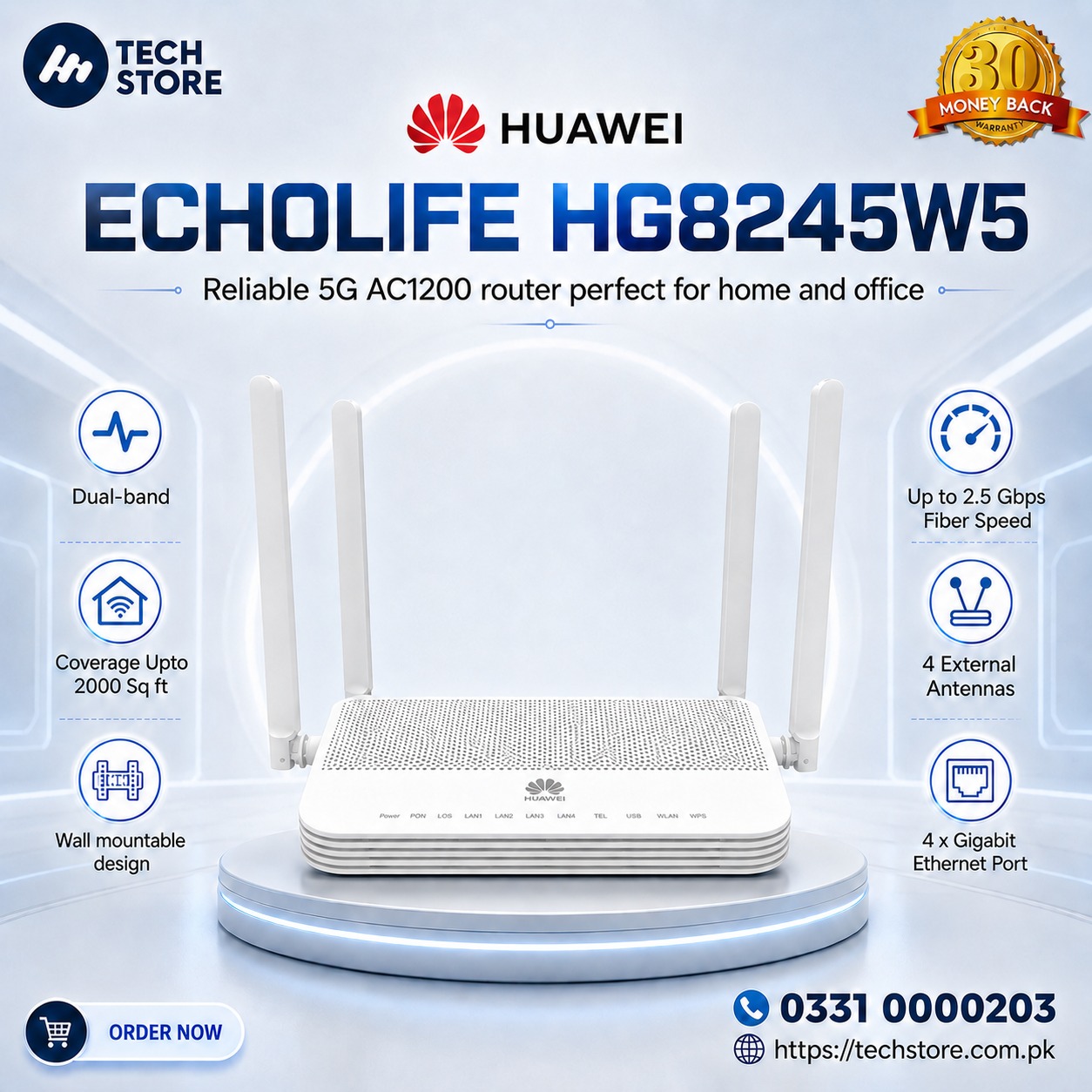 Tech Store Facebook ad: Chat with us