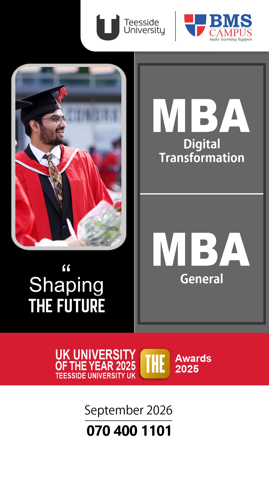 BMS Campus Facebook ad: Chat with us