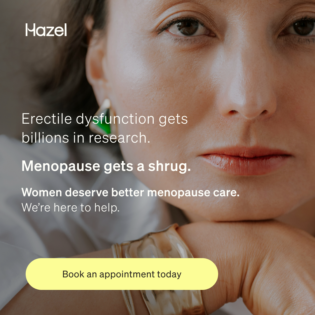 Hazel Health Facebook ad from May 20, 2026