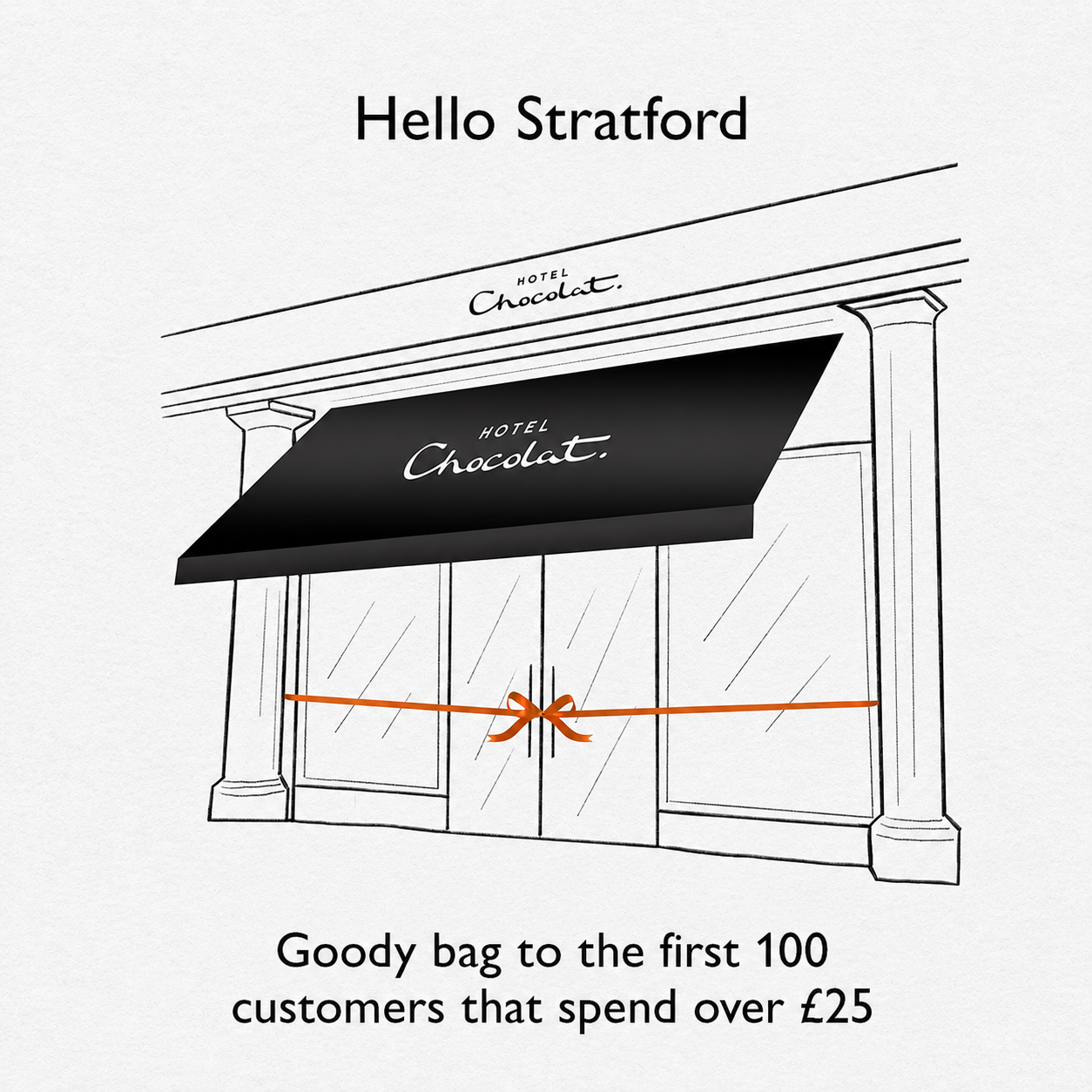 Hotel Chocolat Facebook ad