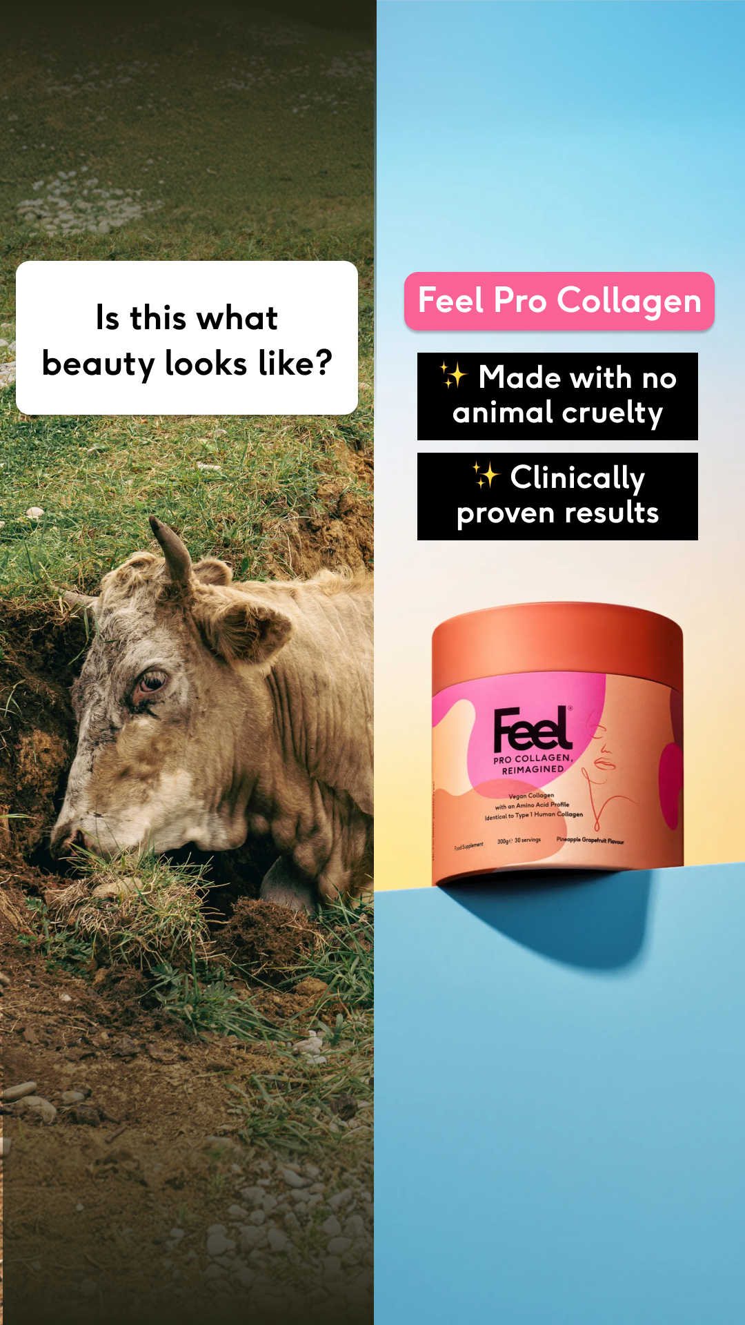 Feel Facebook ad