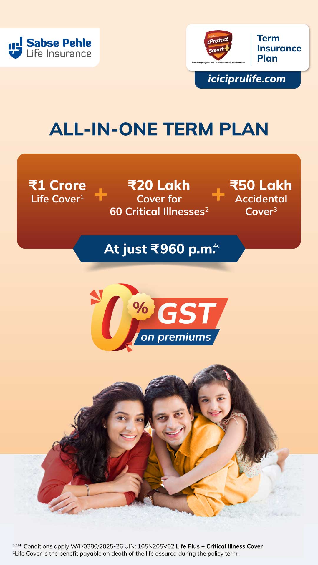 ICICI Prudential Life Insurance Facebook ad