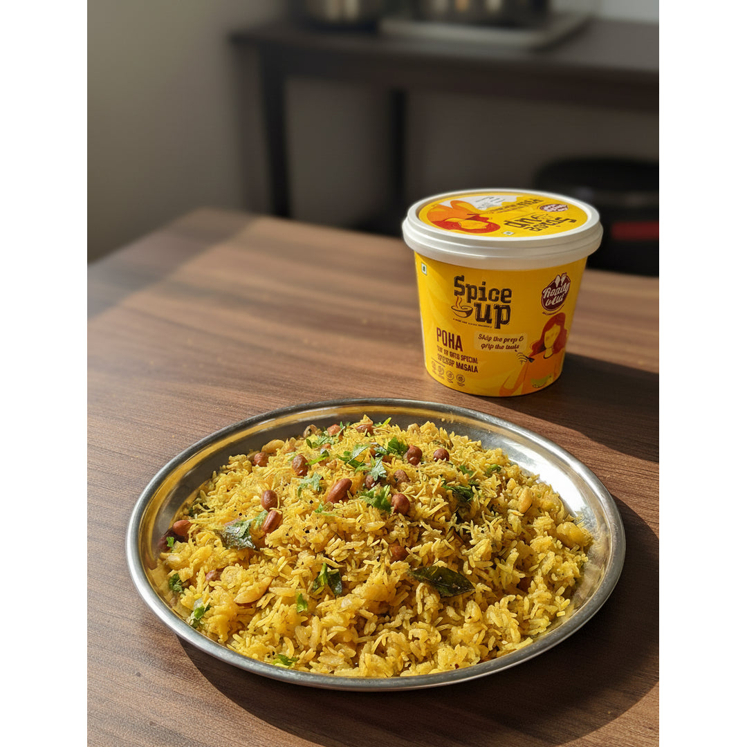 Spice Up Foods Facebook ad: Skip the prep, not the taste!