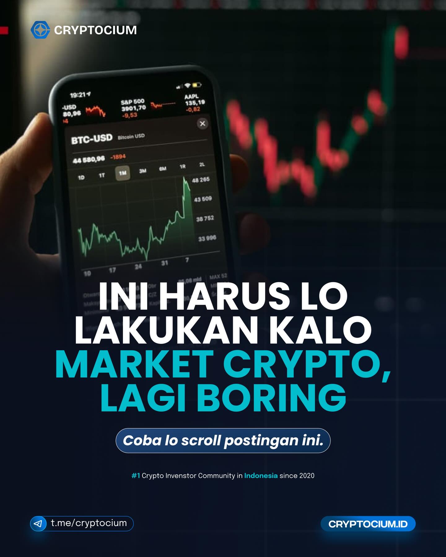 Cryptocium Facebook ad