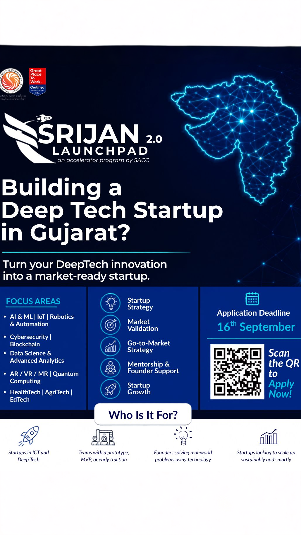SACC INDIA Startup Accelerator Chamber of Commerce Facebook ad