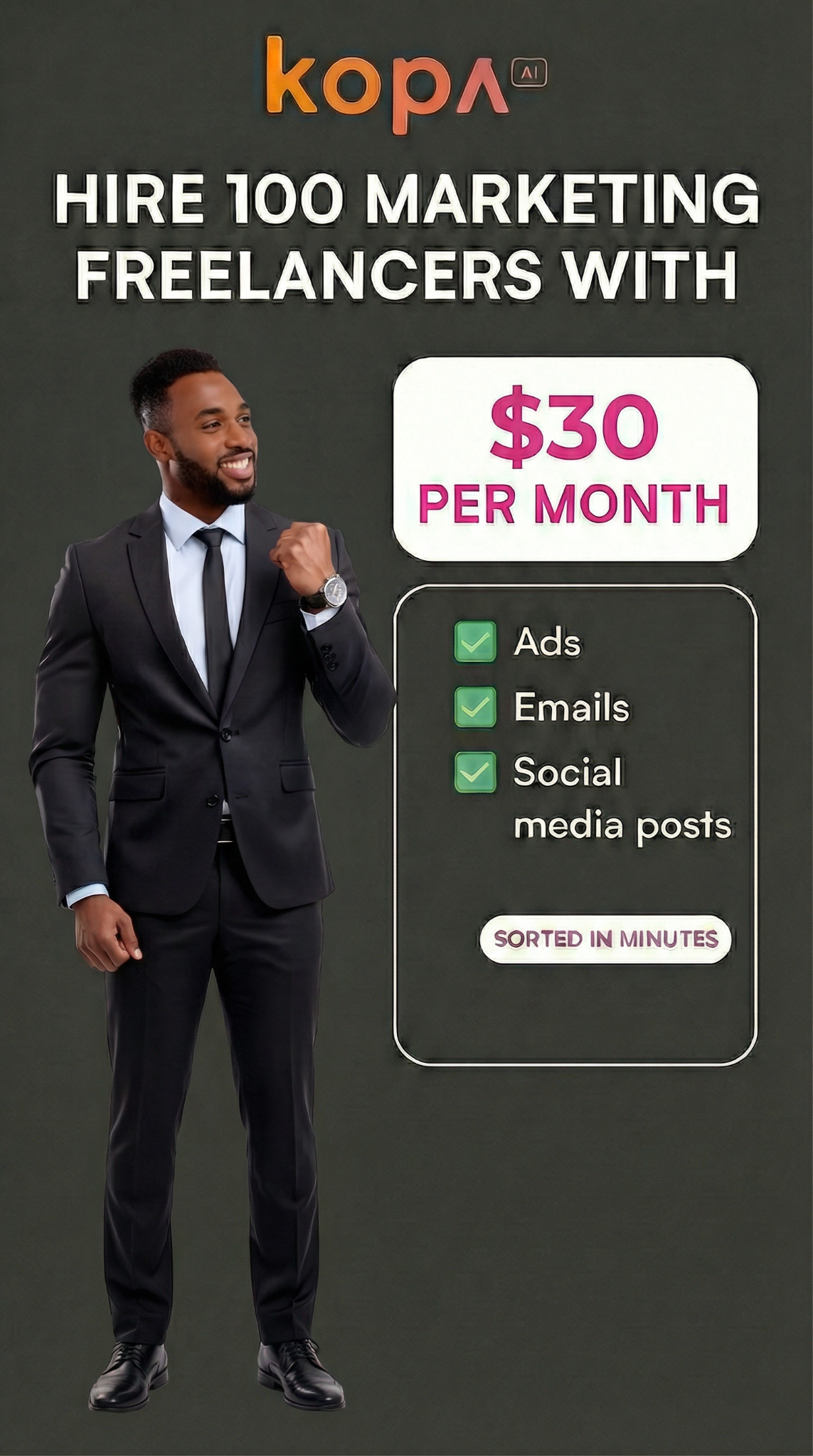 kopa.ai Facebook ad