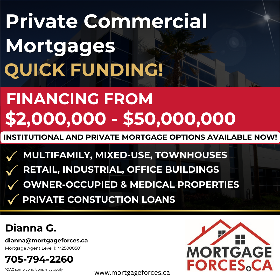 Dianna Commercial Mortgages, Ontario, Alberta Facebook ad: Dianna G