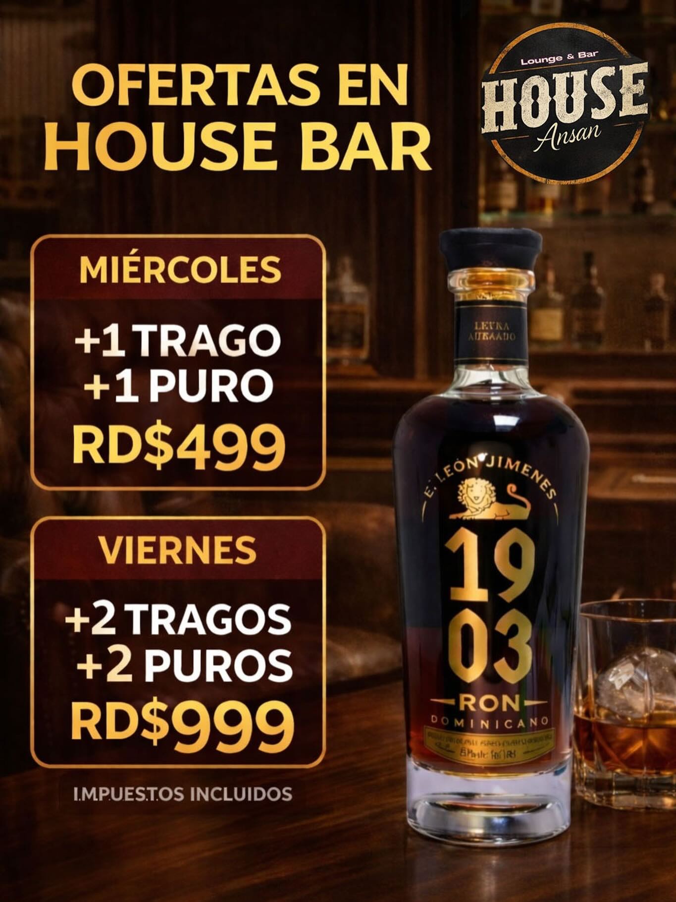 housebarl Facebook ad: Escríbenos al (849) 564-0188 para pedidos o envíos.
