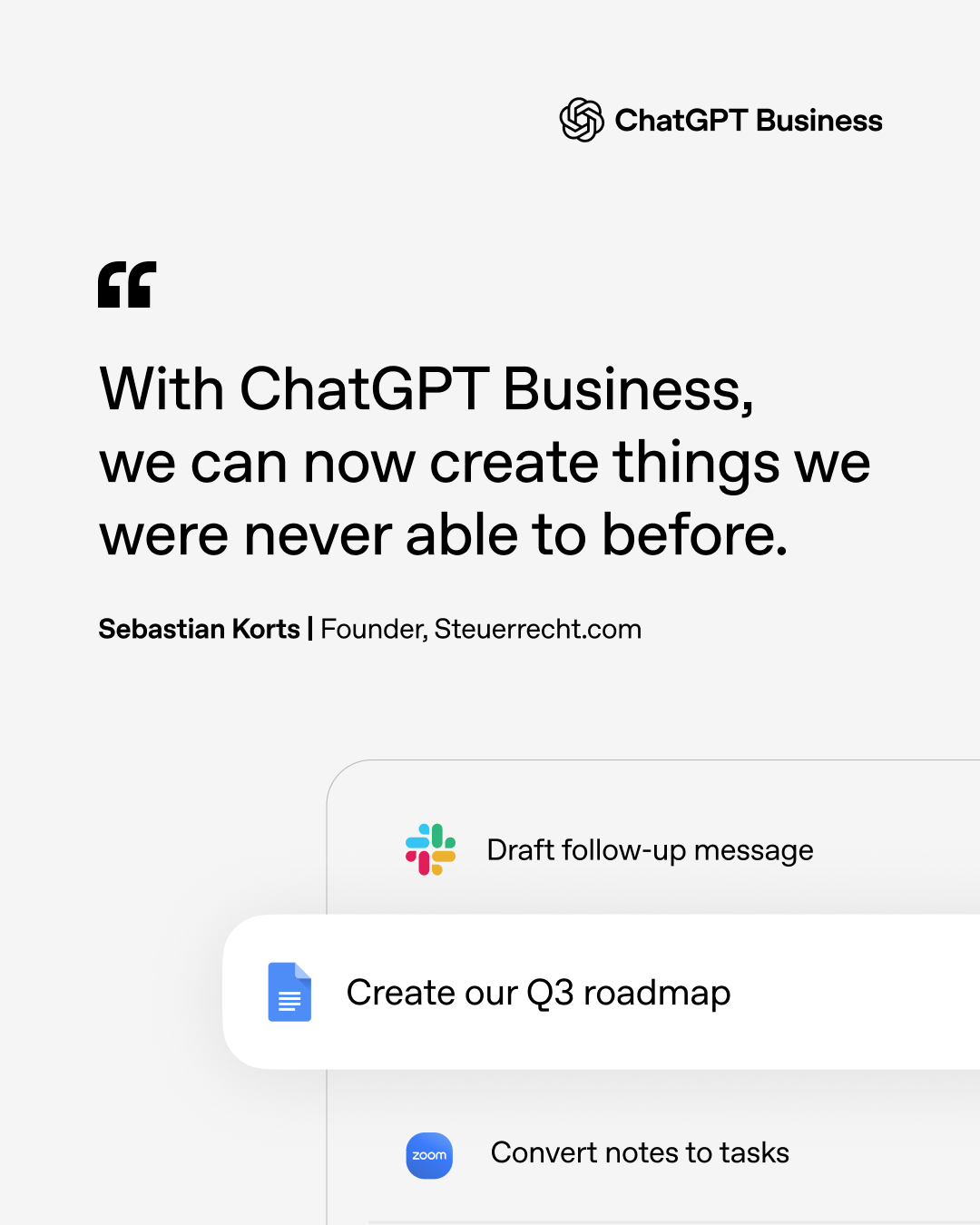 OpenAI Facebook ad