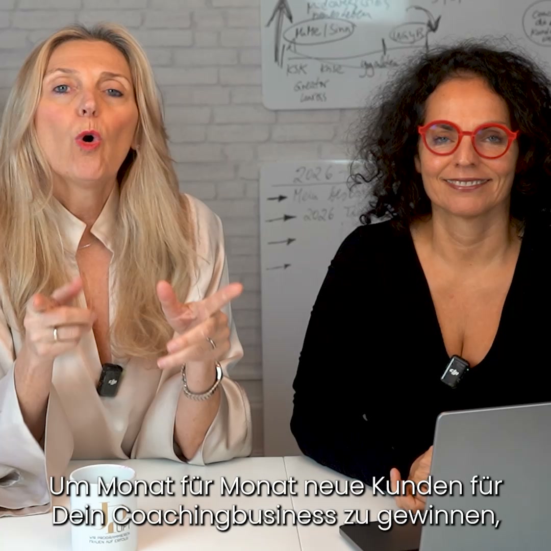 Susanne & Nicole Facebook ad: 10 Tage. 5 Umsatzhebel. Coaching-Star startet bald…