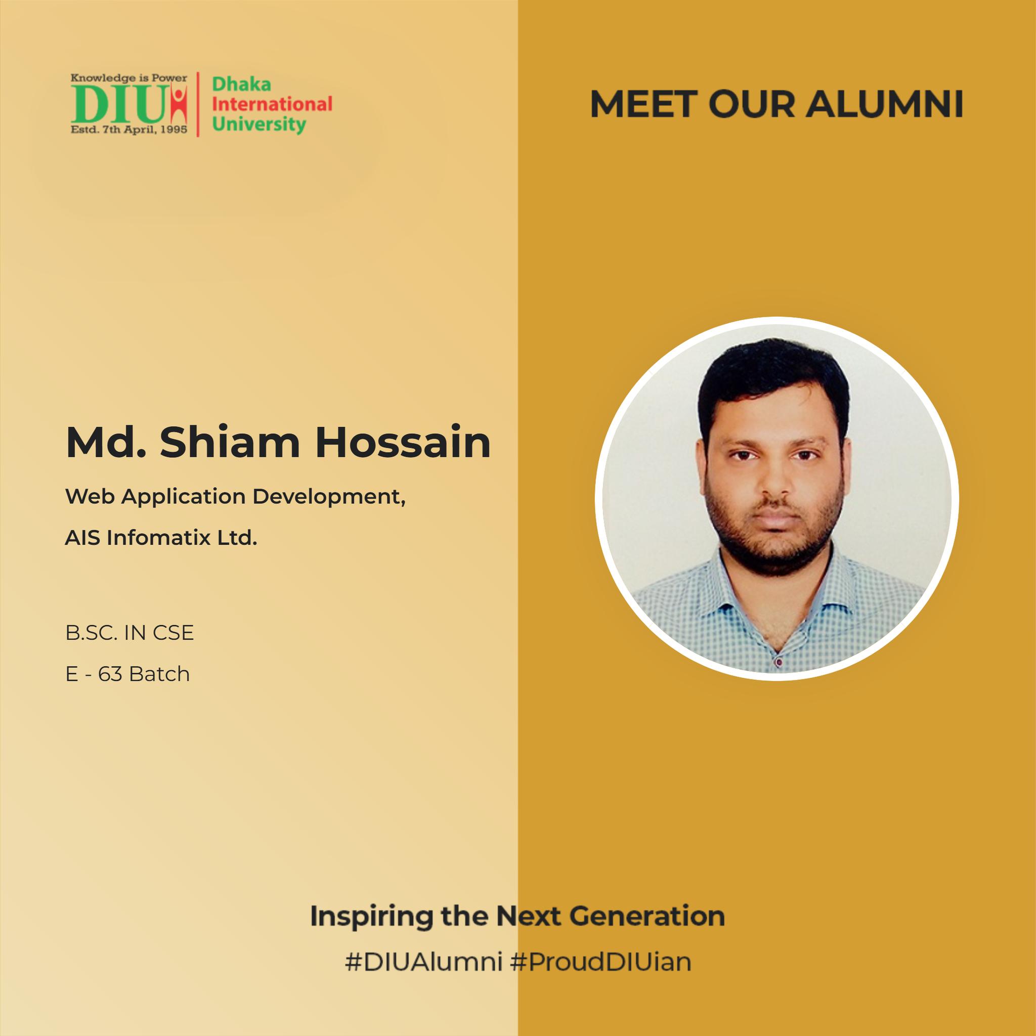 Dhaka International University - DIU Facebook ad: From CSE Classroom to Professional Web Developer