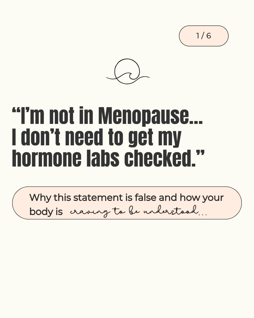 iv.nurse.amanda Facebook ad: Your hormones don’t suddenly matter the day menopause…