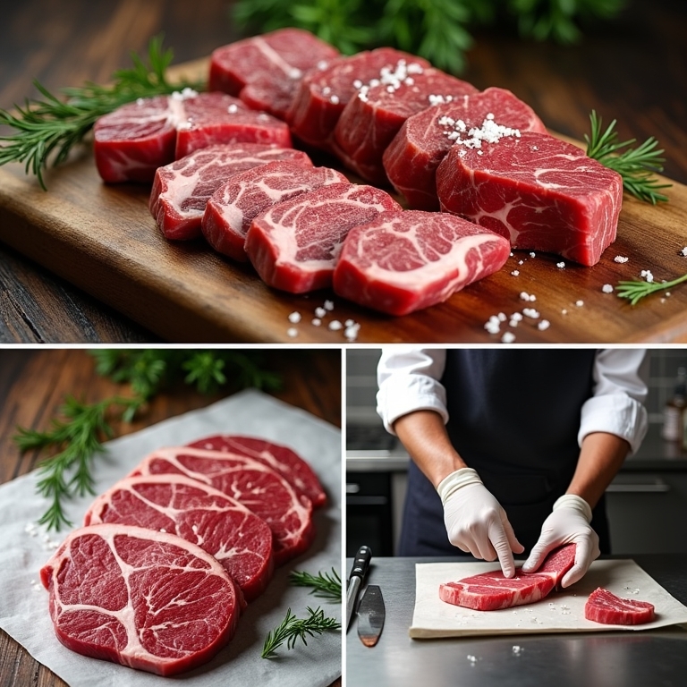 Golden Insights Facebook ad: Best Butcher Meat Delivery Service USA.