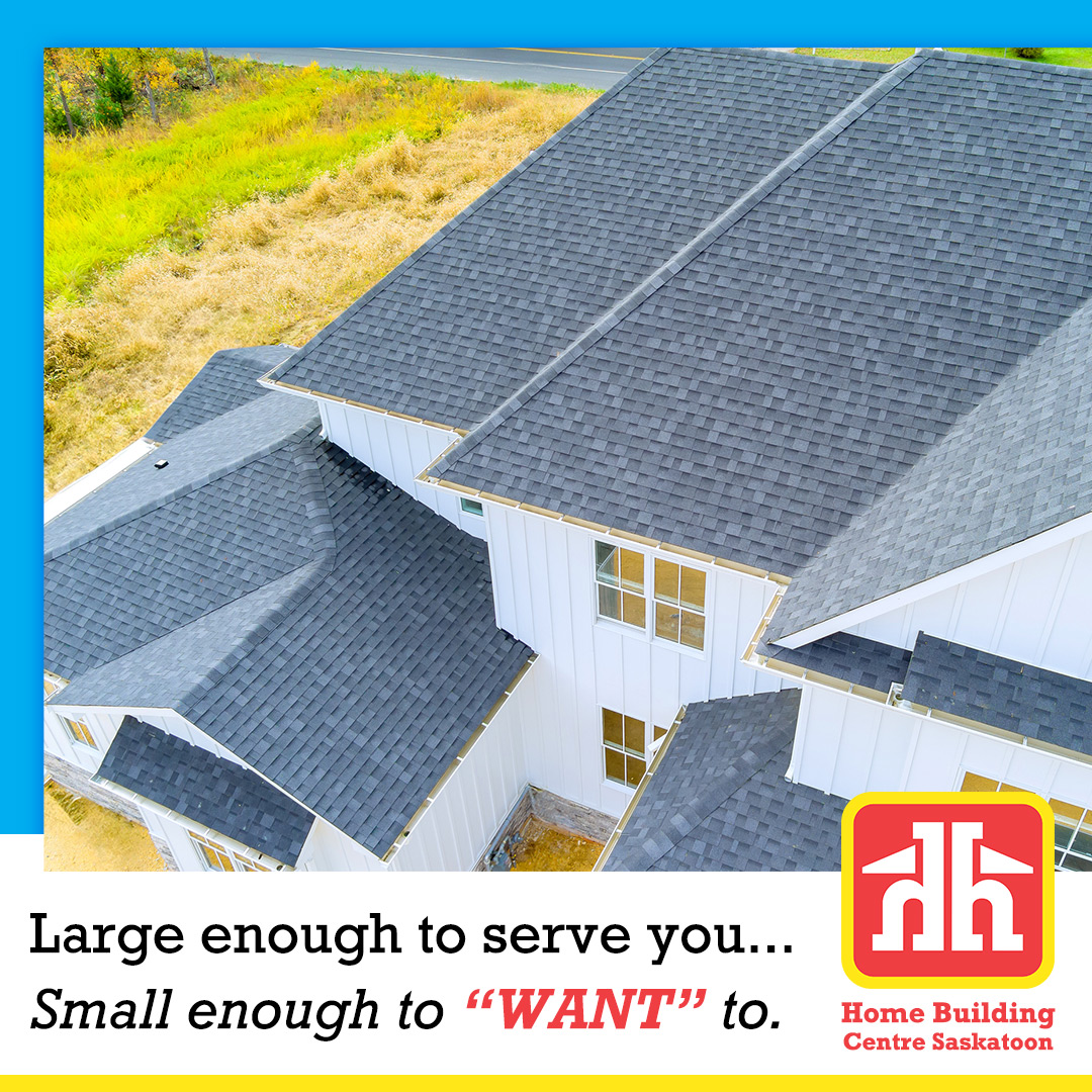 Home Building Centre Saskatoon Facebook ad: Locally Owned and Proudly Canadian!