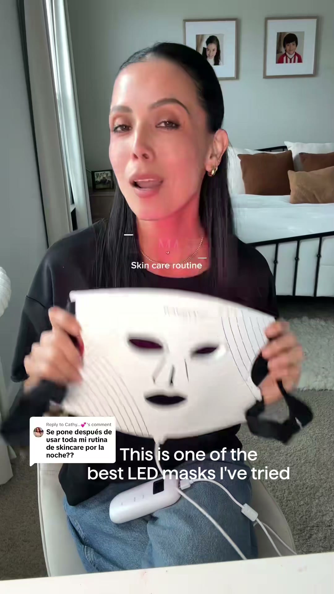 Wavytalkus Facebook ad: Wavytalk Glow Time LED Therapy Mask