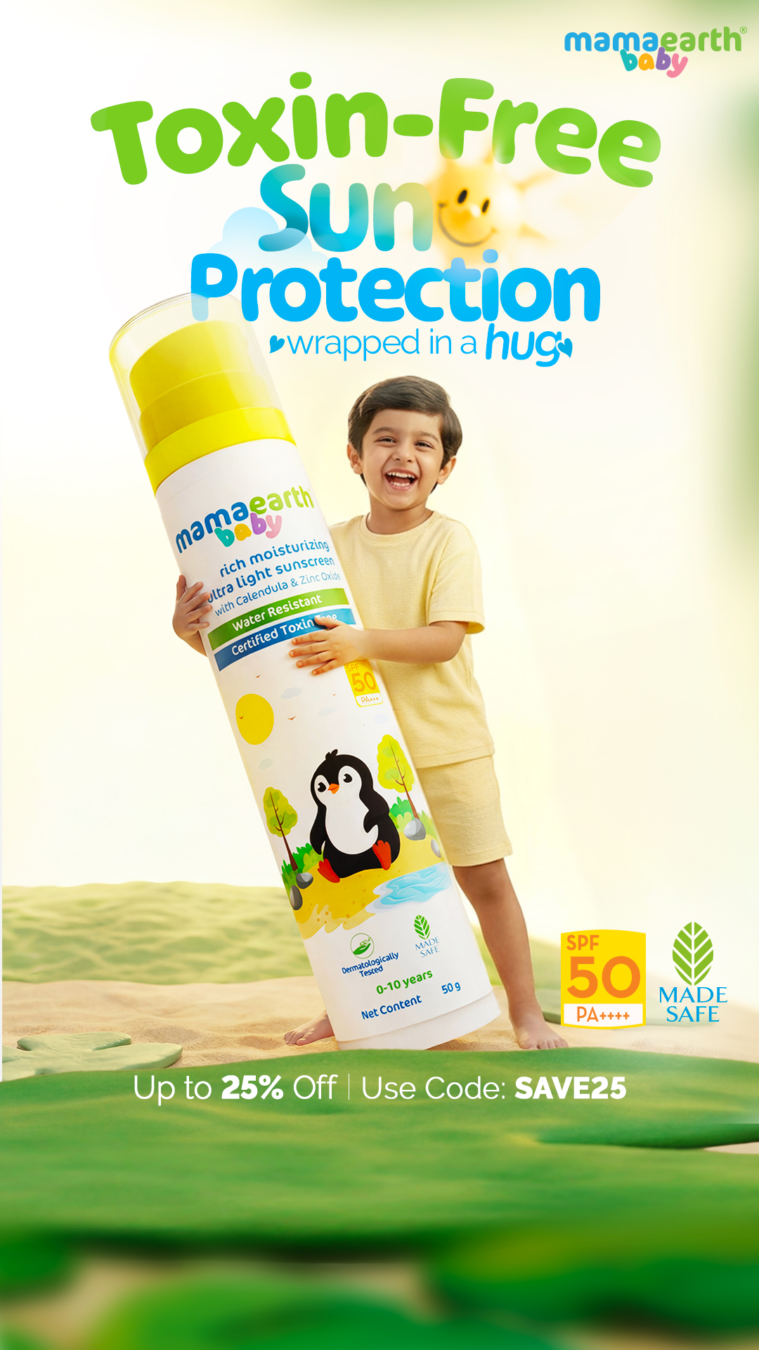 Mamaearth Facebook ad