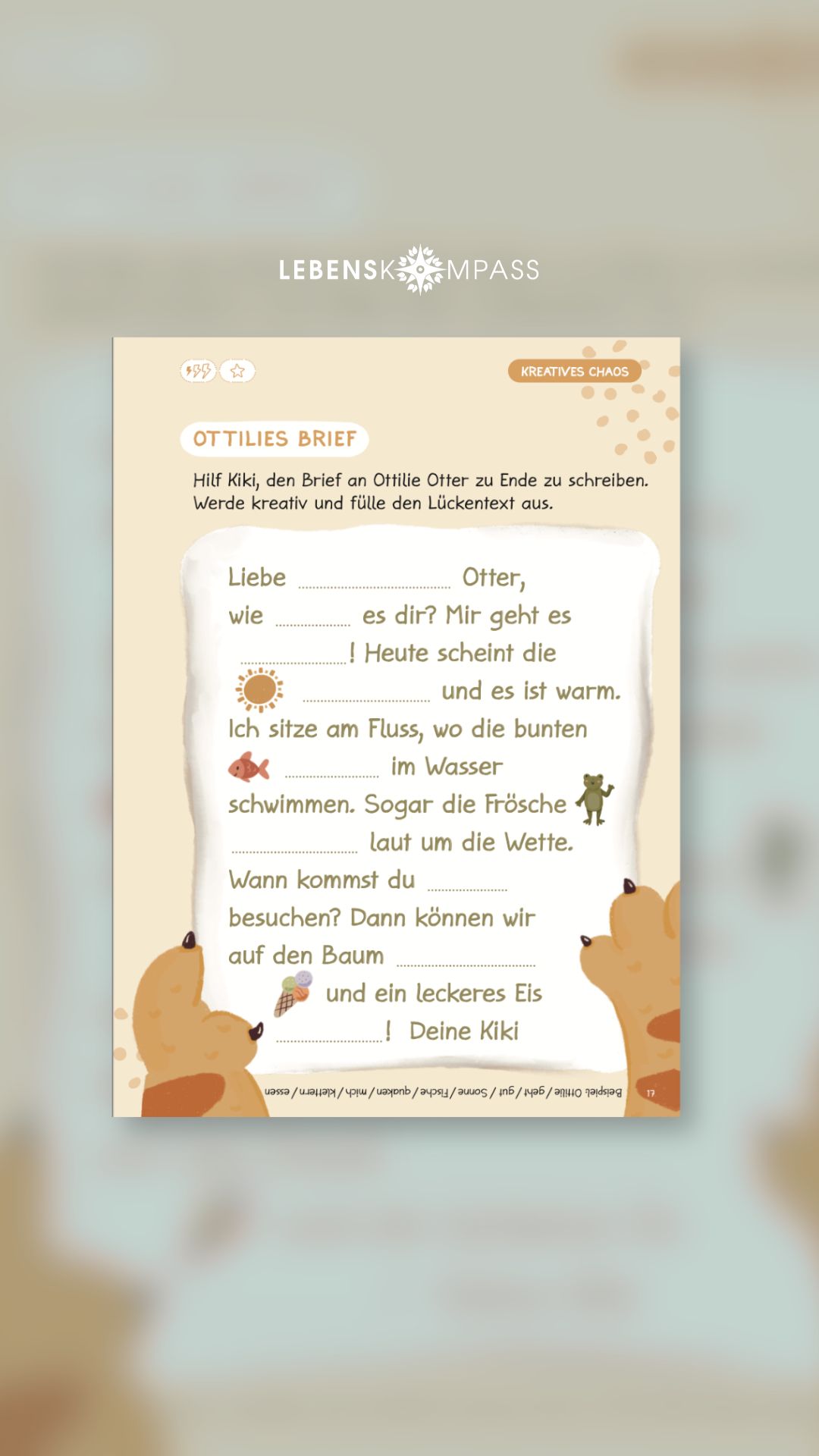 Lebenskompass Facebook ad