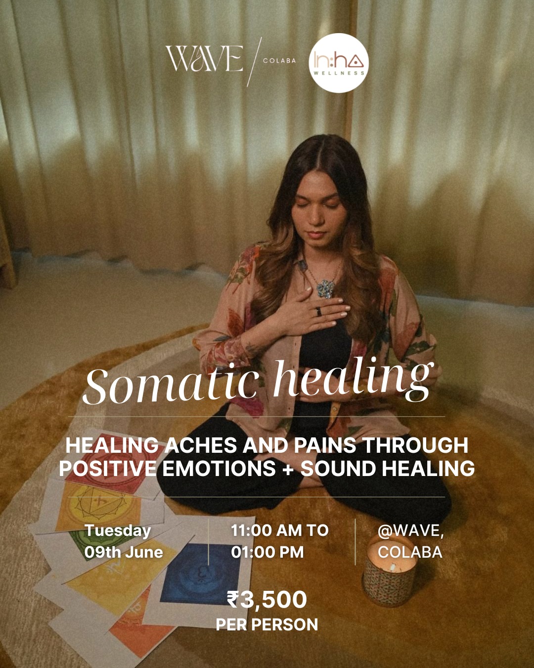 The Nuvana Life Facebook ad: Somatic Healing & Sound Therapy