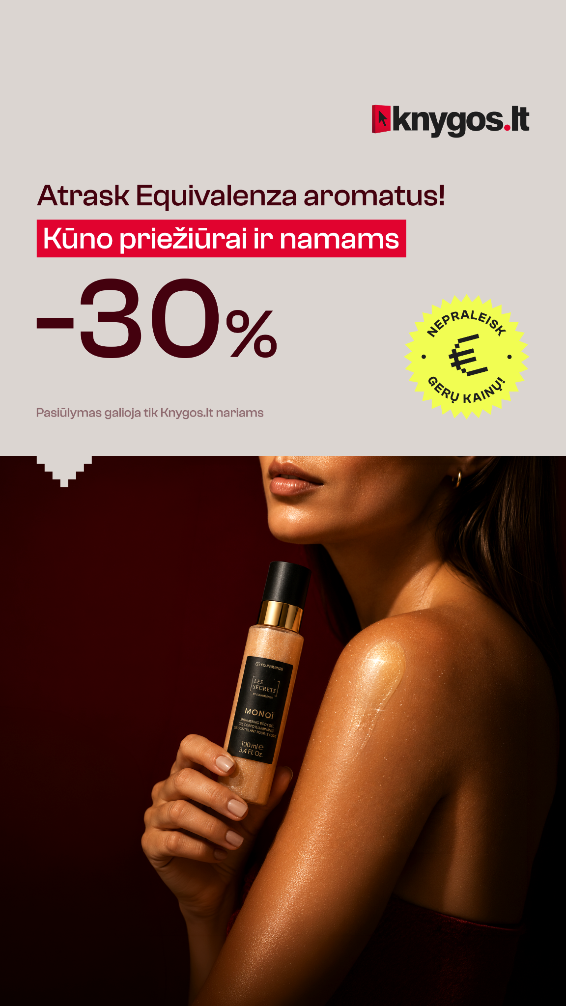 knygos.lt Facebook ad