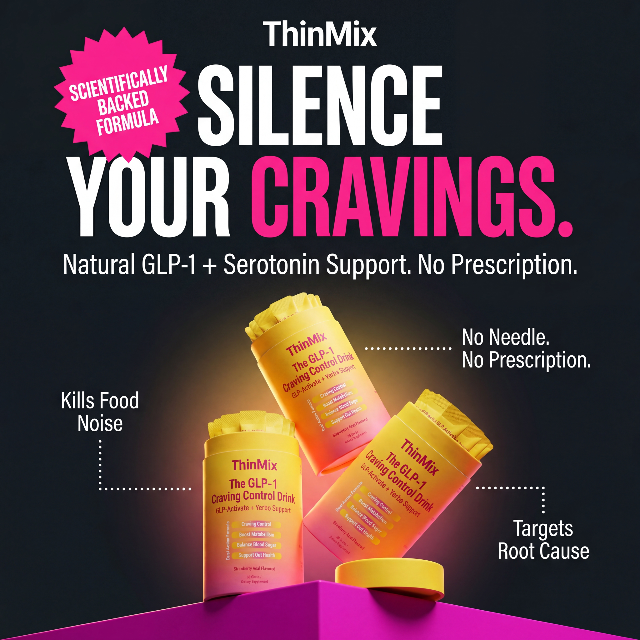 ThinMix Facebook ad: You're Not Failing. Your GLP-1 Is.