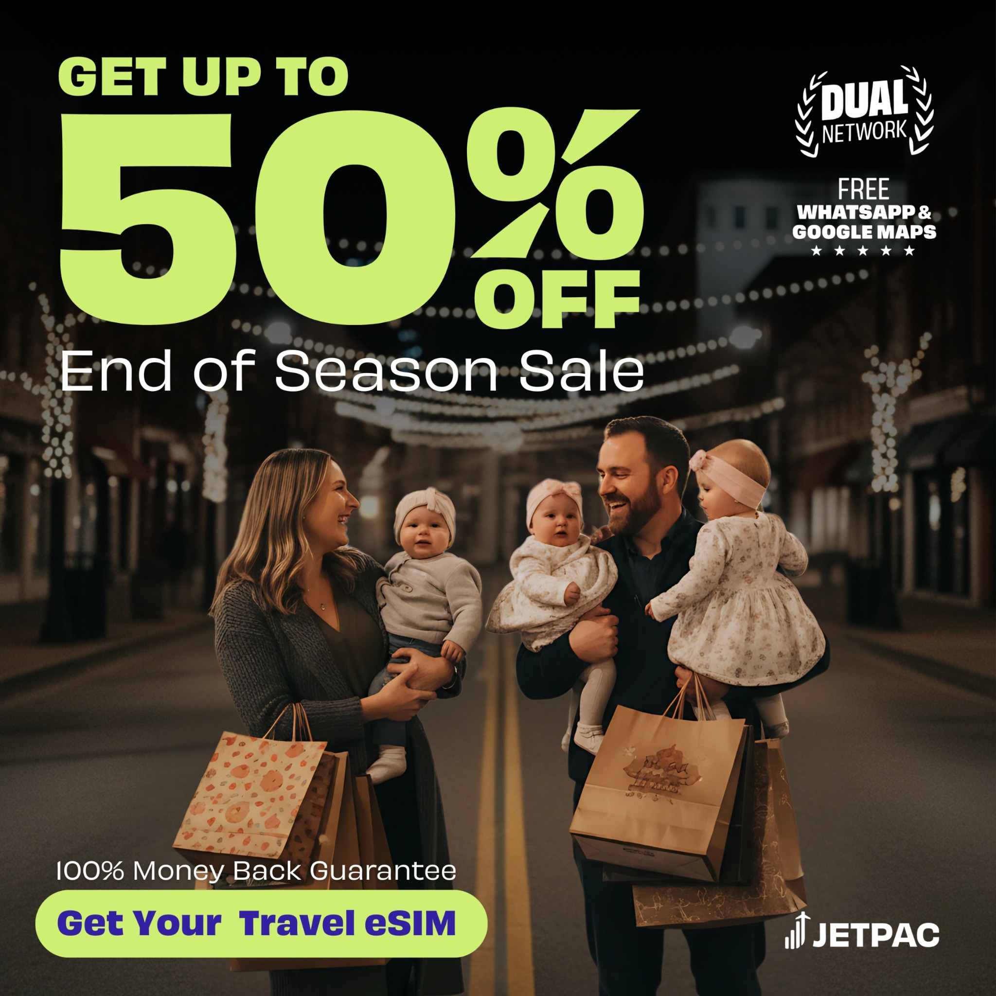 Jetpac Facebook ad