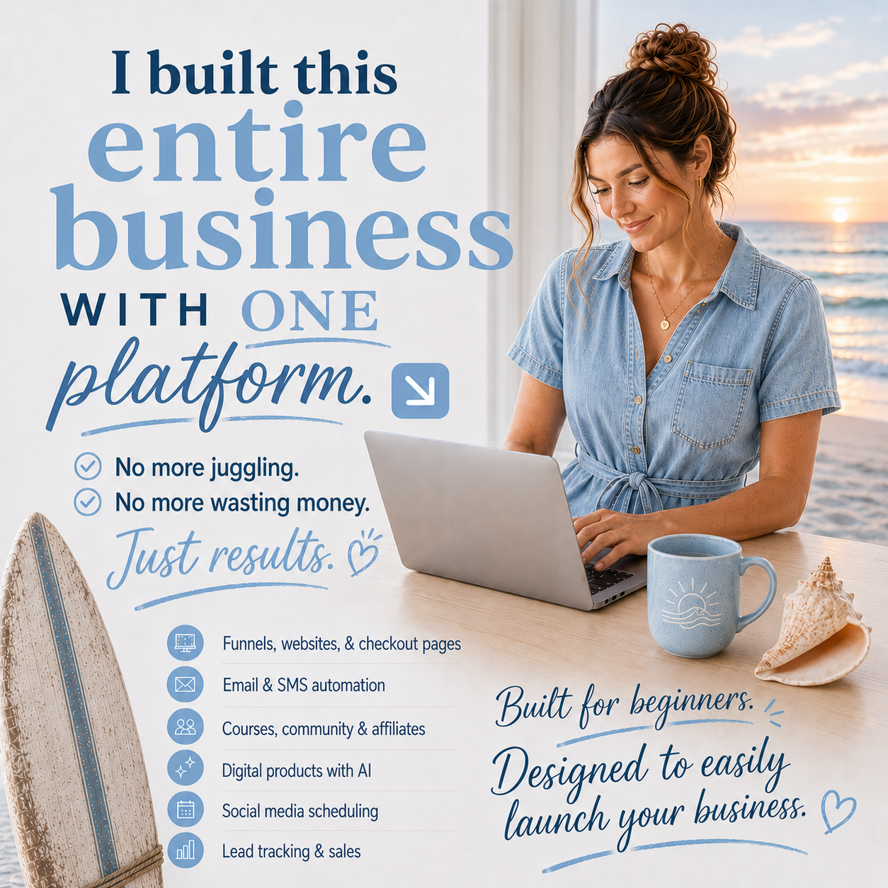 Tanya, Digital Product Strategist Facebook ad: Instant Access