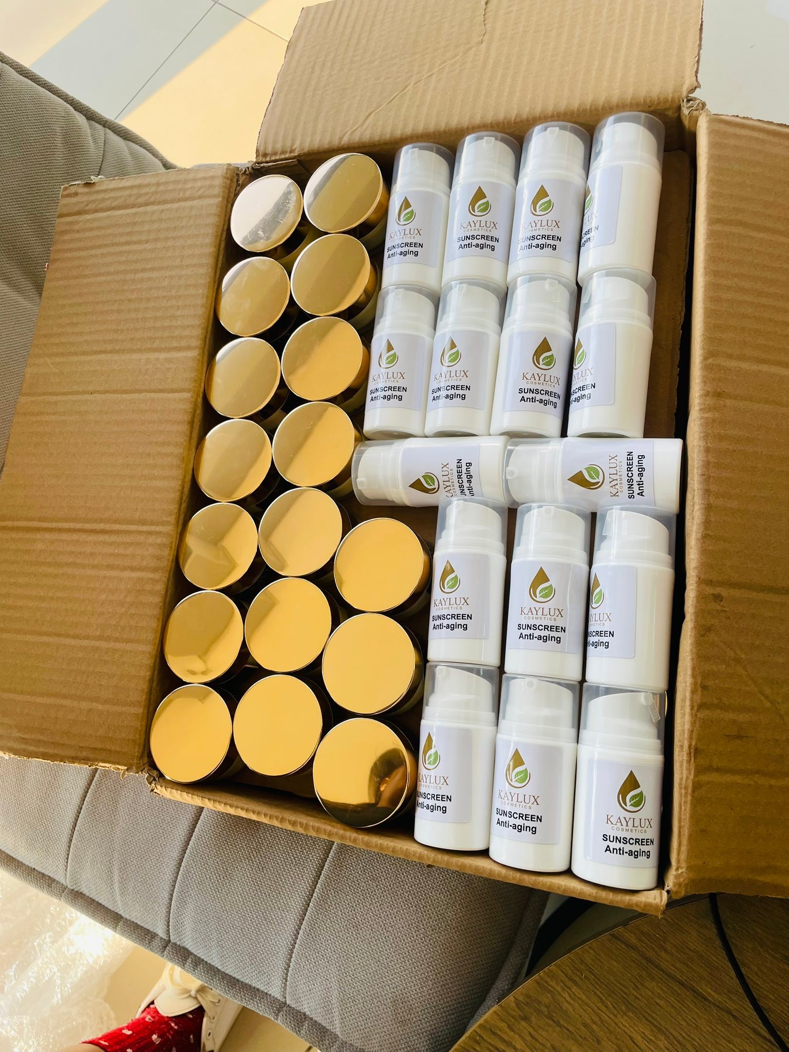 Kaylux Organic Skincare Product. Facebook ad: Dear South Africa and Zimbabwe distributors ….Orders are…
