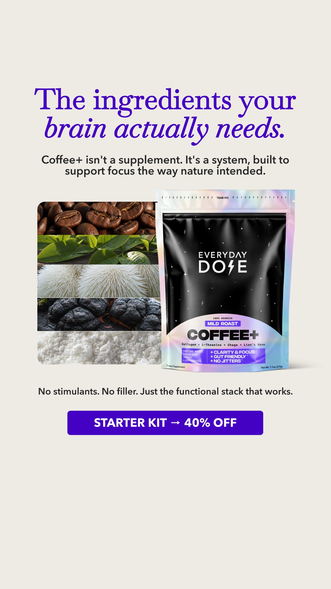 Everyday Dose Facebook ad