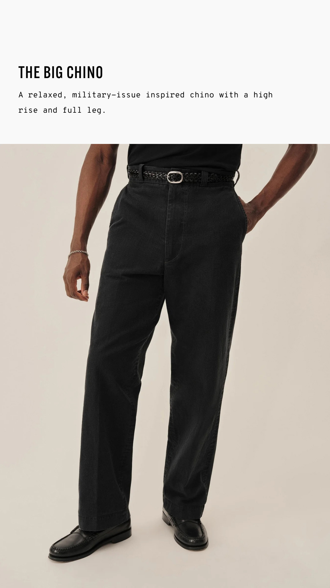 Buck Mason Facebook ad