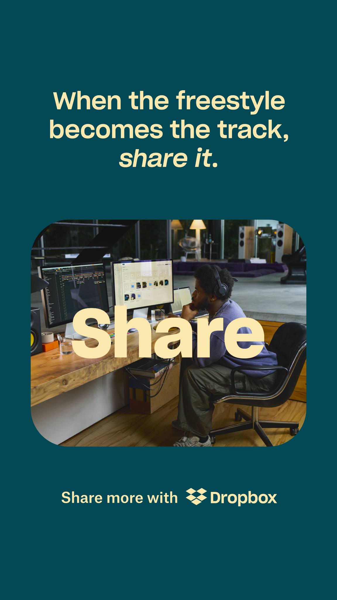 Dropbox Facebook ad