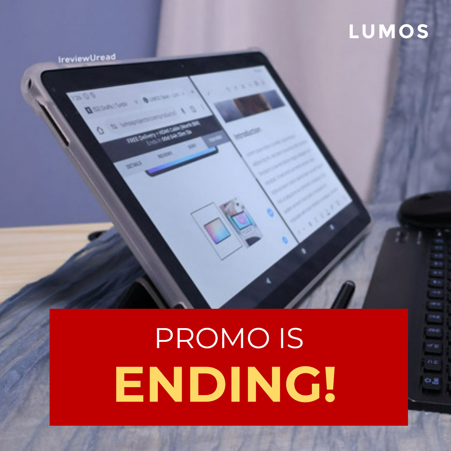 LUMOS Projector Philippines Facebook ad