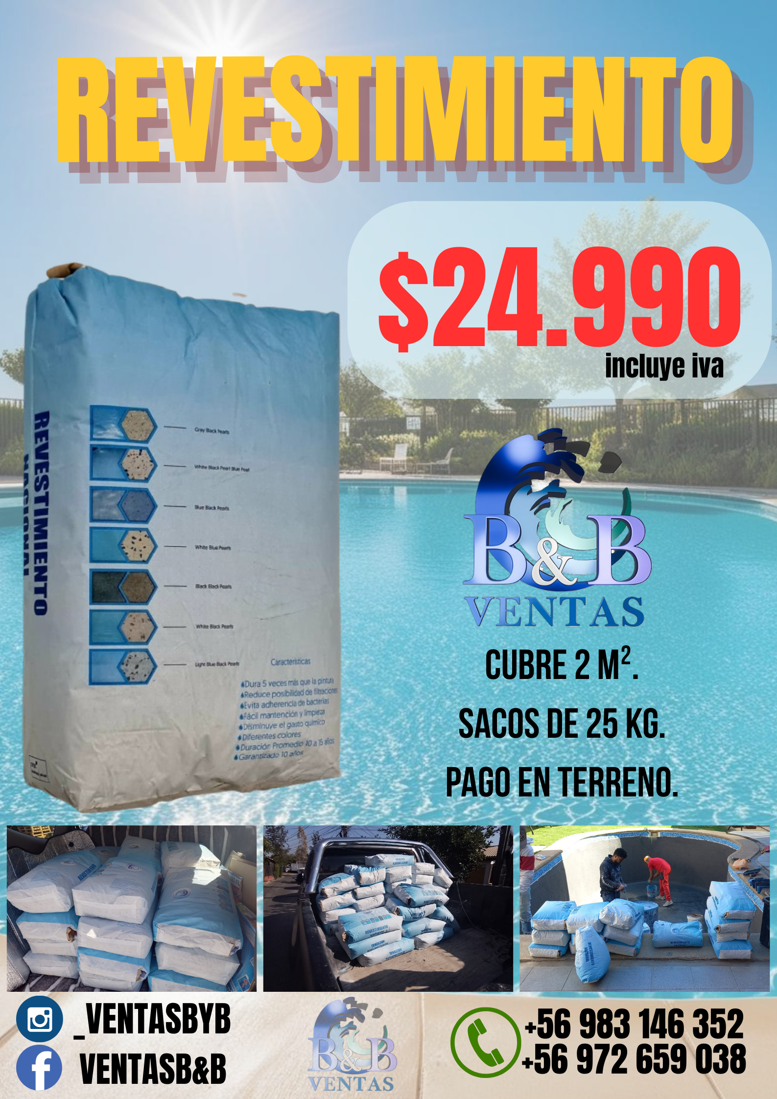 VentasB&B Facebook ad: REVESTIMIENTO NACIONAL