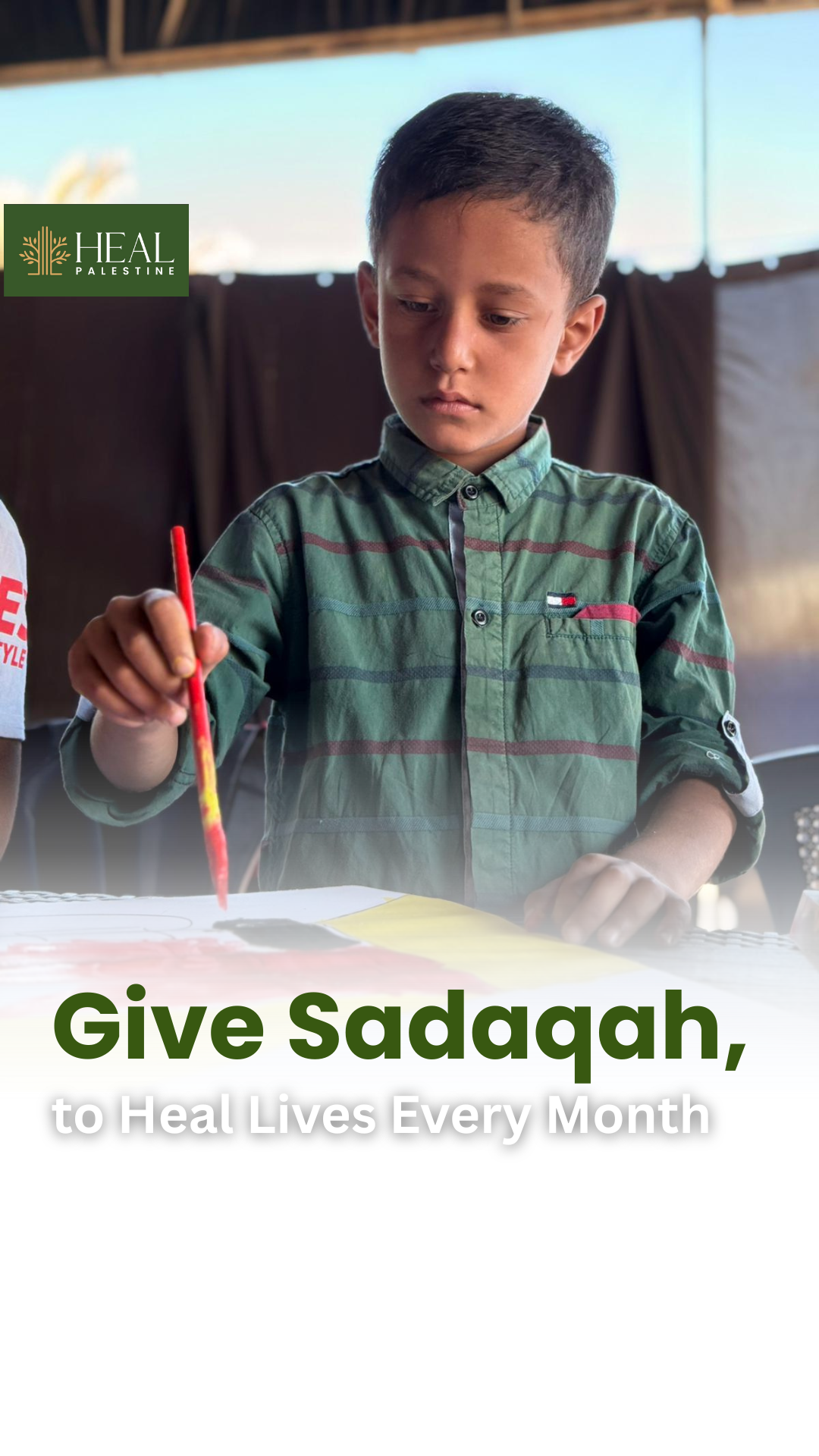 HEAL Palestine Facebook ad from Nov 10, 2025