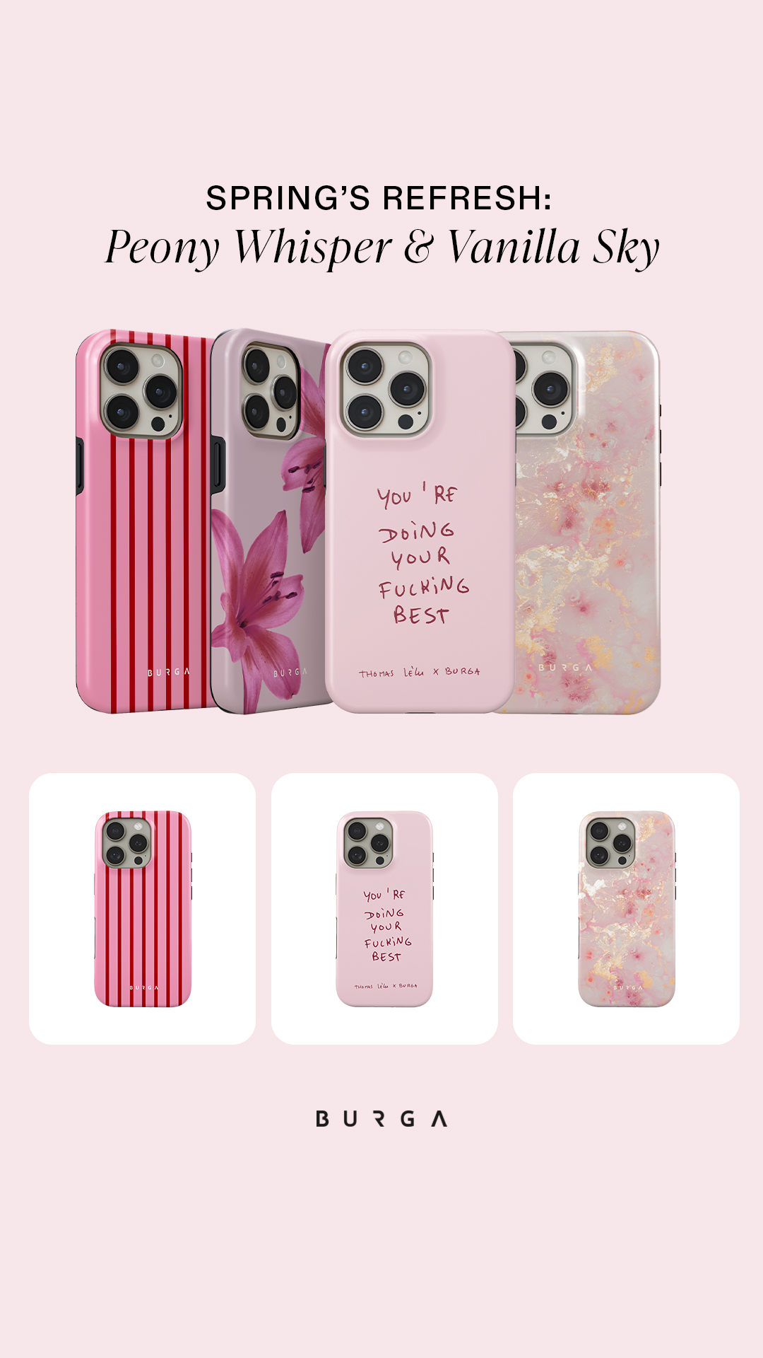 BURGA Phone Cases Facebook ad