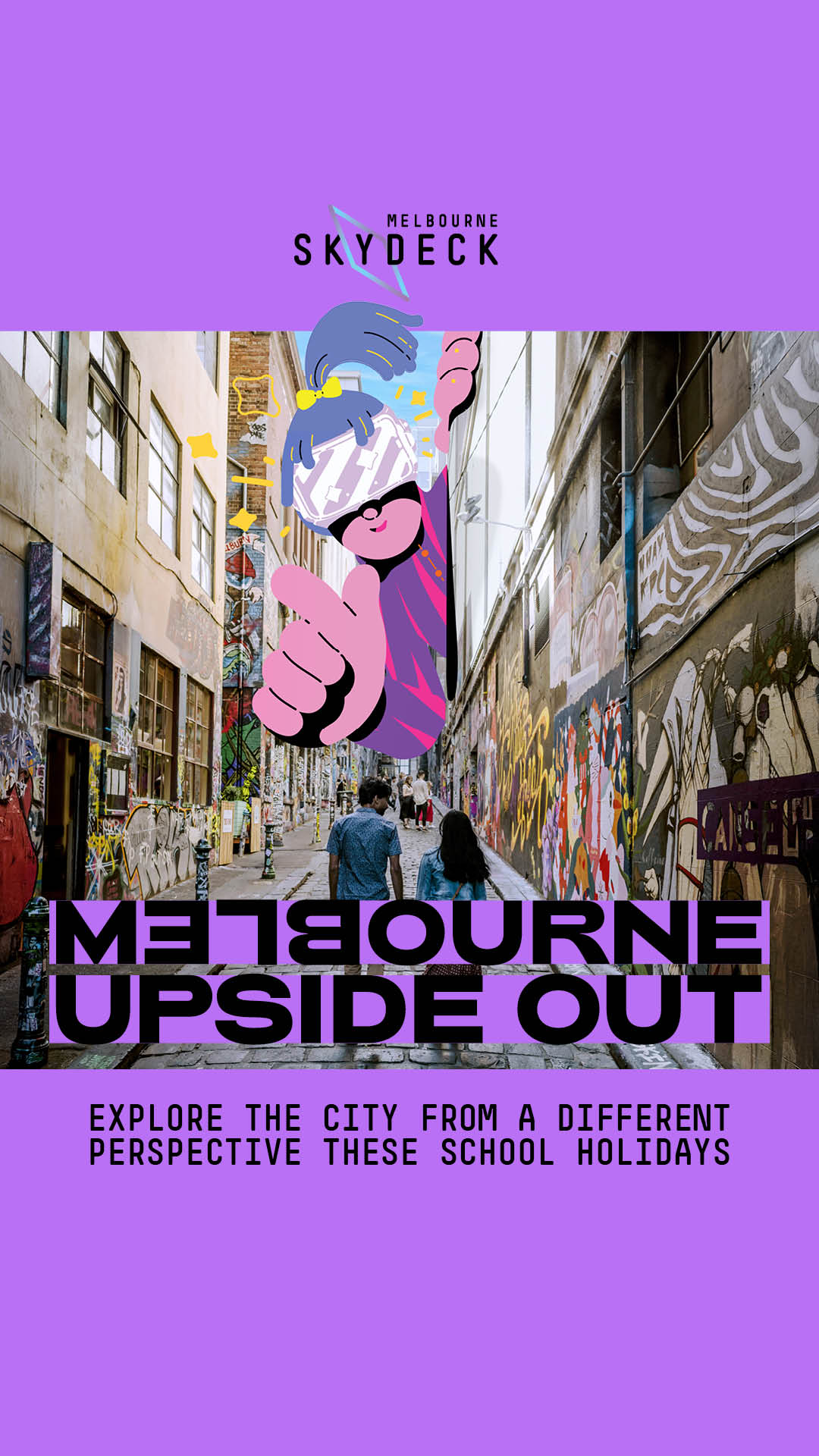 Melbourne Skydeck Facebook ad from Dec 18, 2025