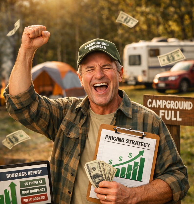 Benjamin Krymis Facebook ad: Operations Is Everything in a Campground / RV…