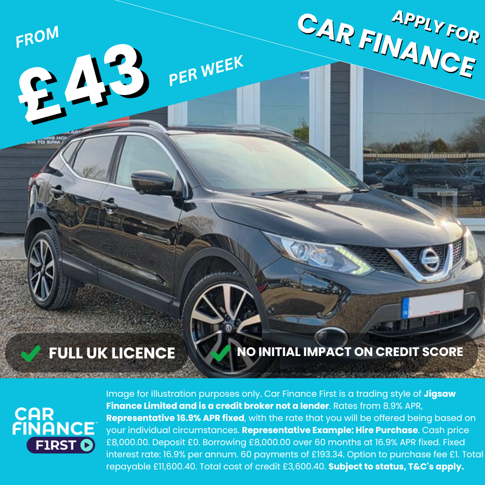 Car Finance First Facebook ad