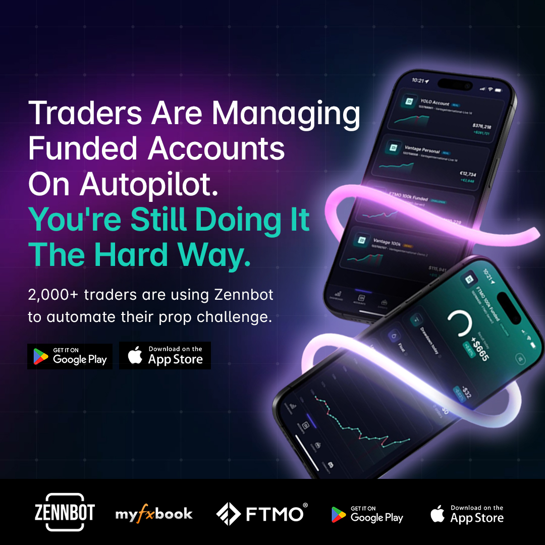 Zennbot.UK Facebook ad: The First Trading App Built Around Proven Automated Systems.