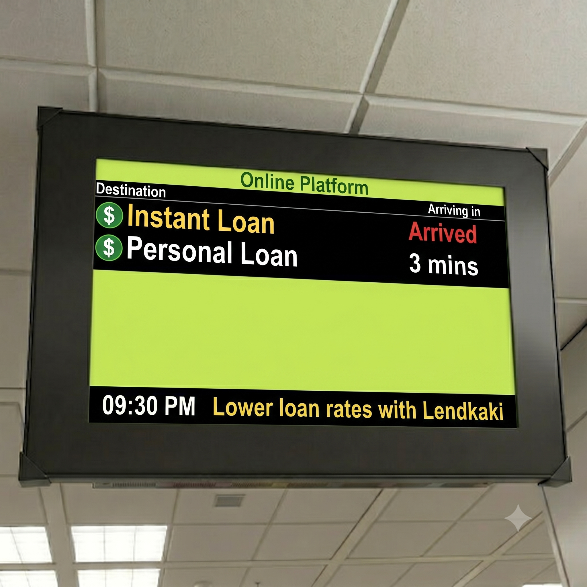 LendKaki Facebook ad: Instant or Personal Loan? Lendkaki Has Both!