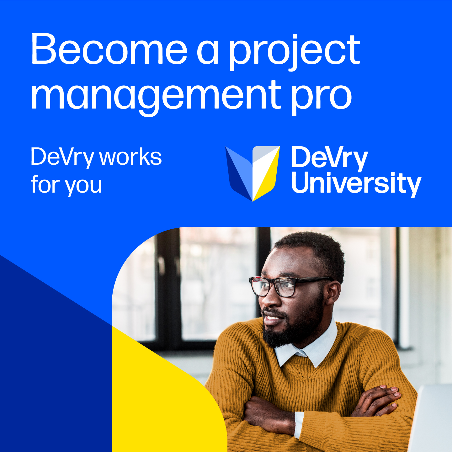 DeVry University Facebook ad